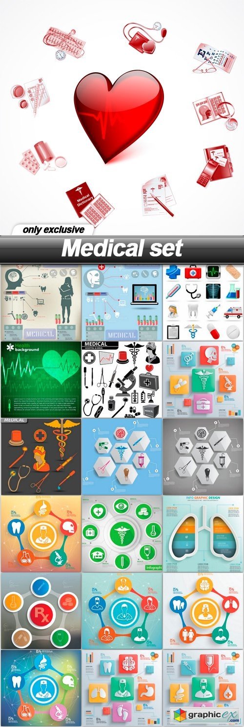 Medical set - 19 EPS