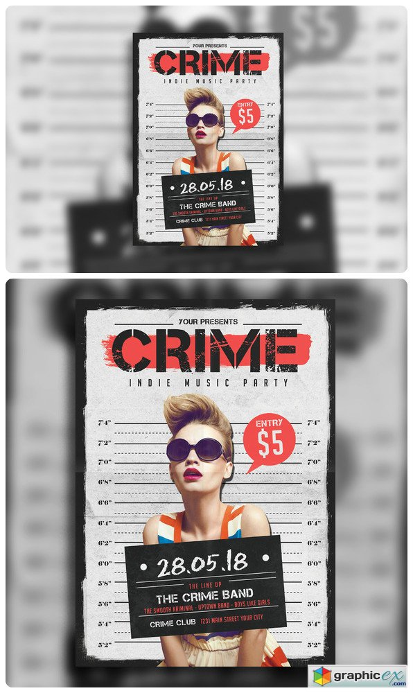 Indie Crime PosterFlyer