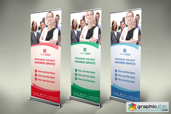Business Roll-Up Banners - v026