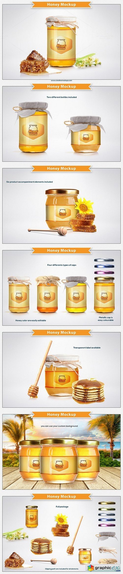 Honey Mockup 