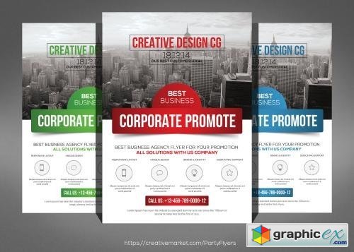 Creative Corporate Flyer Template 