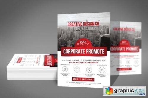 Creative Corporate Flyer Template 