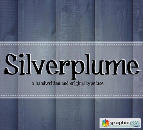MRF Silverplume Font