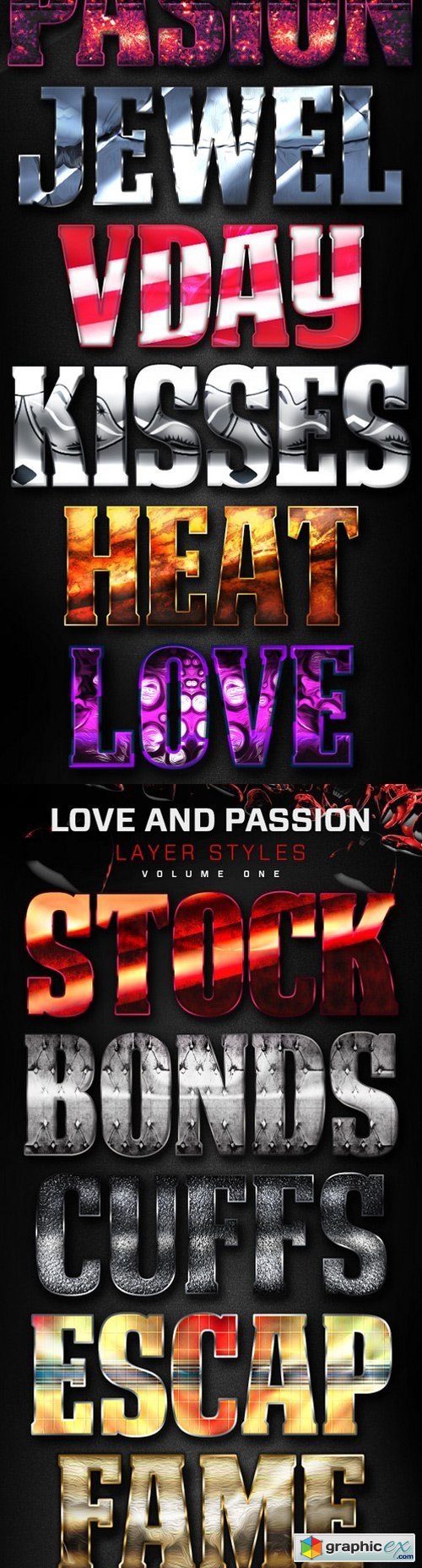 Love And Passion Styles Bundle 1
