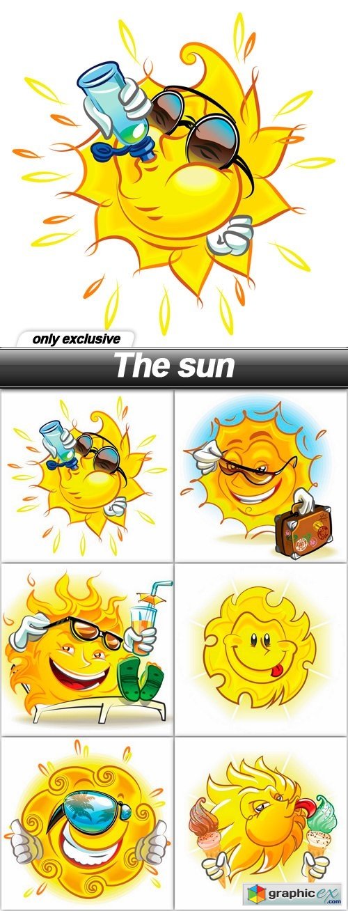 The sun - 6 EPS