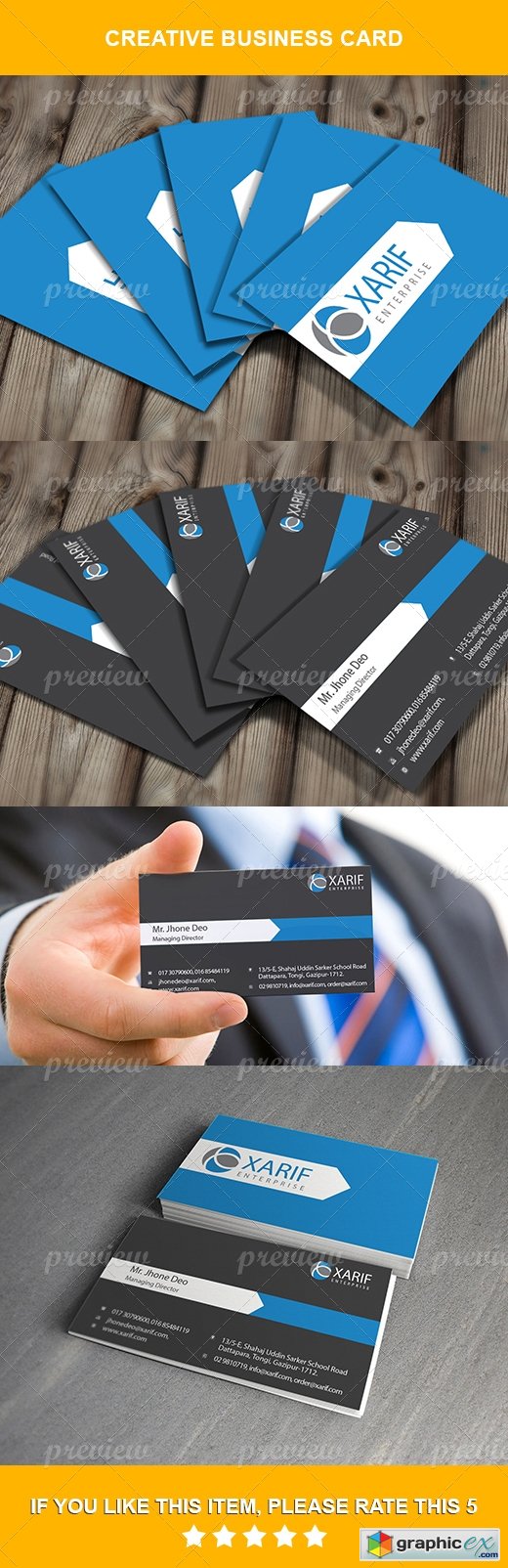 Corporate Business Card 2914