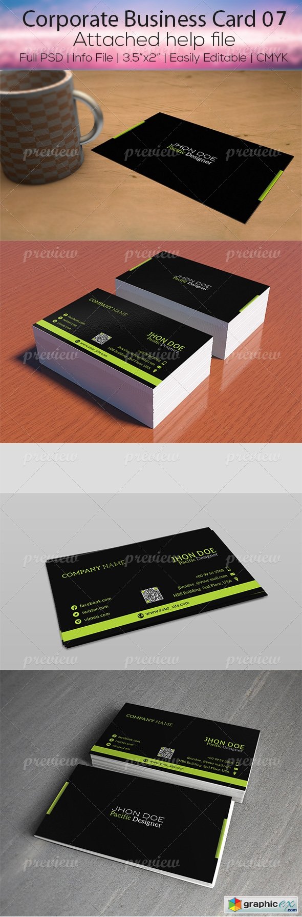 Corporate Business Card 07 2904