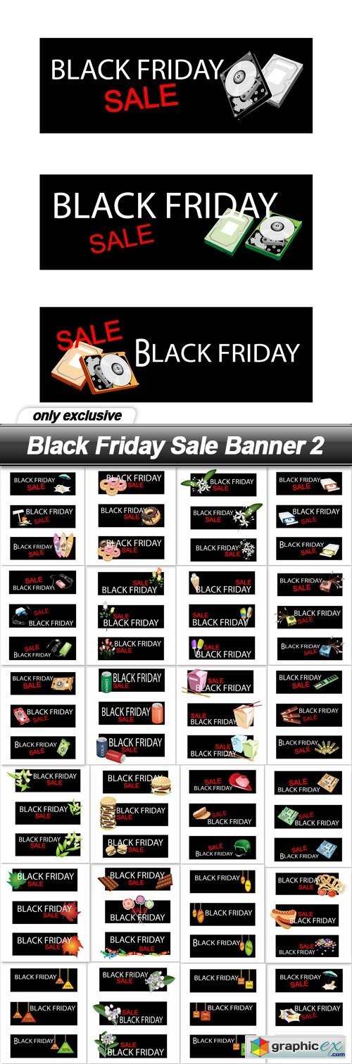 Black Friday Sale Banner 2 - 25 EPS