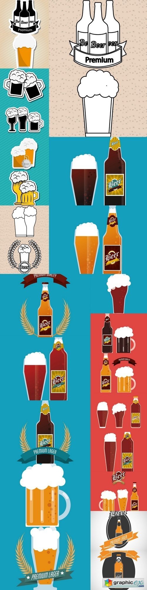 Beer icon design