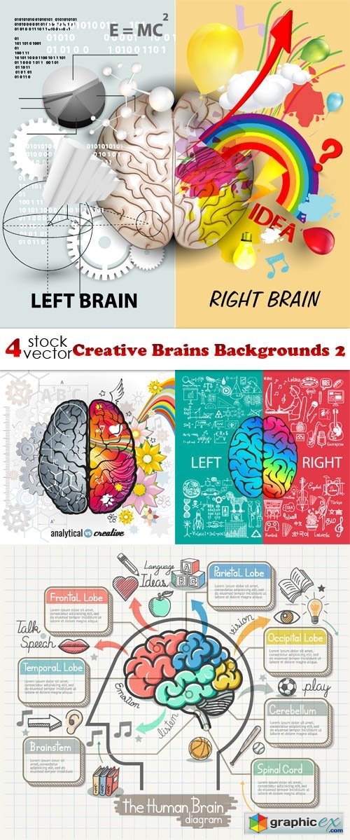 Creative Brains Backgrounds 2
