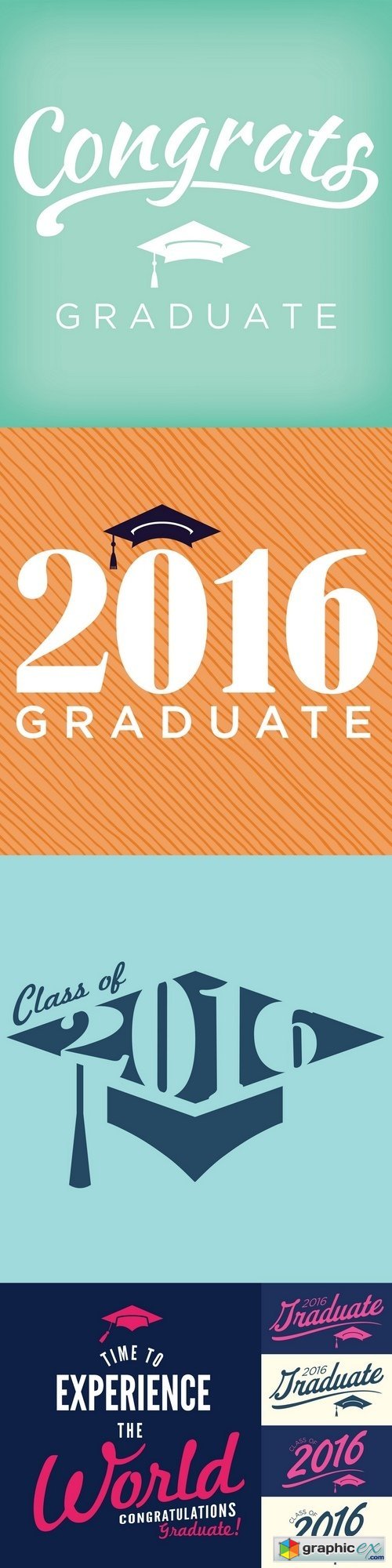 2016 Congrats or Congratulations Graduate