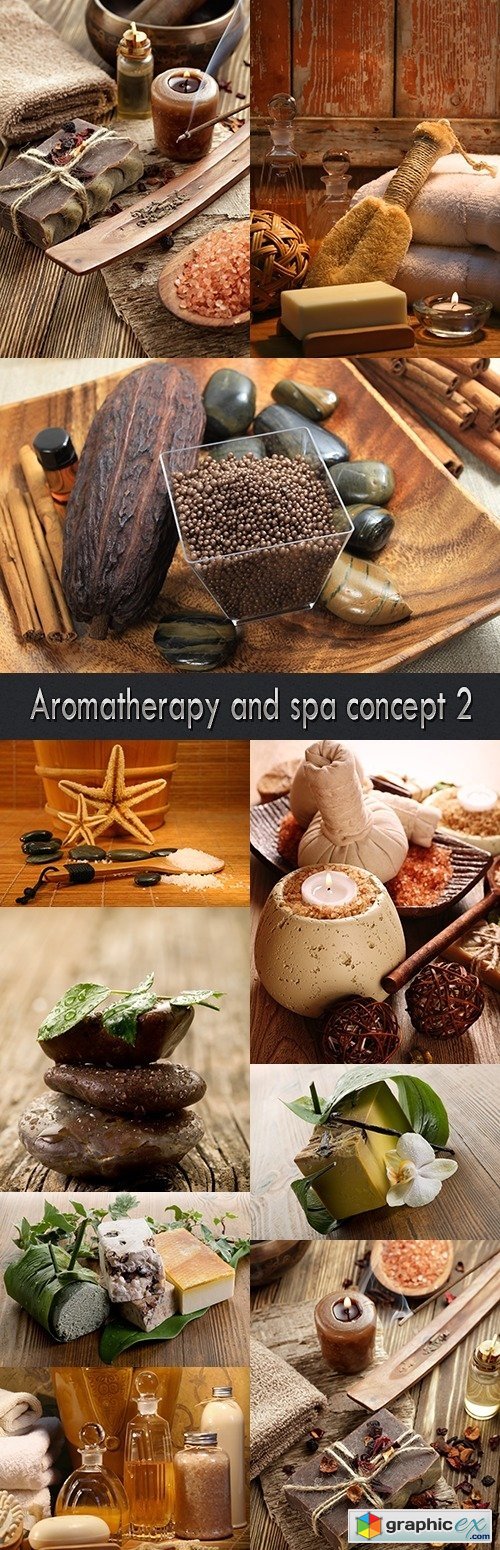 Aromatherapy and spa concept 2