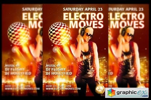 Electro Moves Flyer