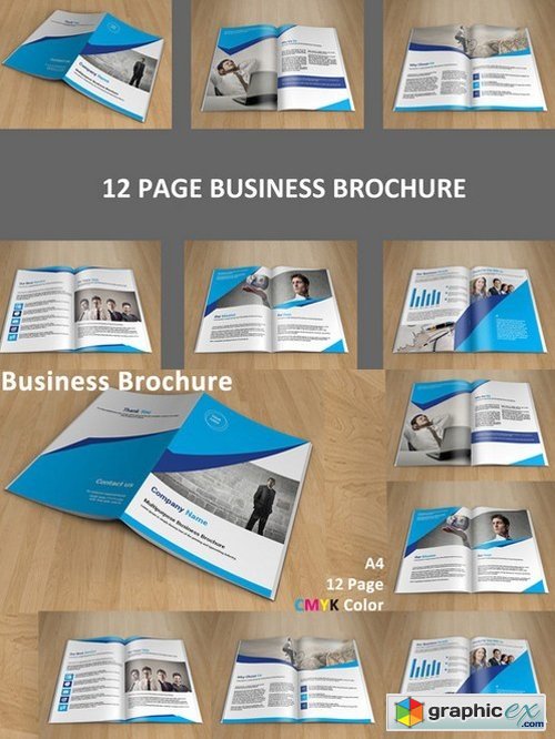 InDesign Business brochure - V128