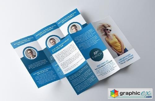 Trifold Corporate Brochure Template