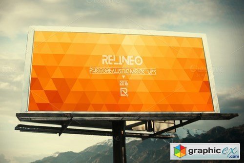 Billboard Mock-up 12 Relineo