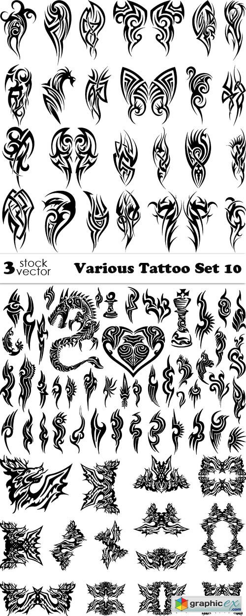 Various Tattoo Set 10
