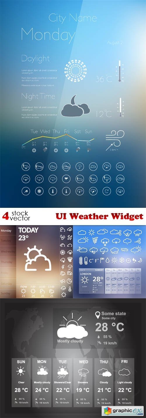 UI Weather Widget
