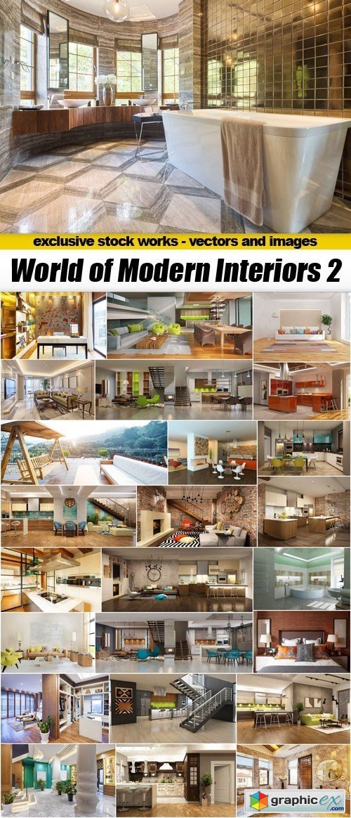 World of Modern Interiors 2 - 25xUHQ JPEG