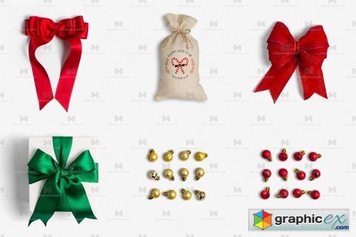 Christmas Decor Isolate Objects 03