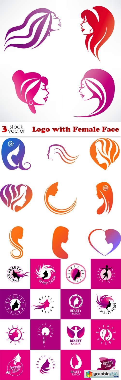 Logo with Female Face