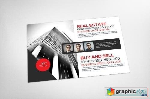 Real Estate Postcard Template 632038