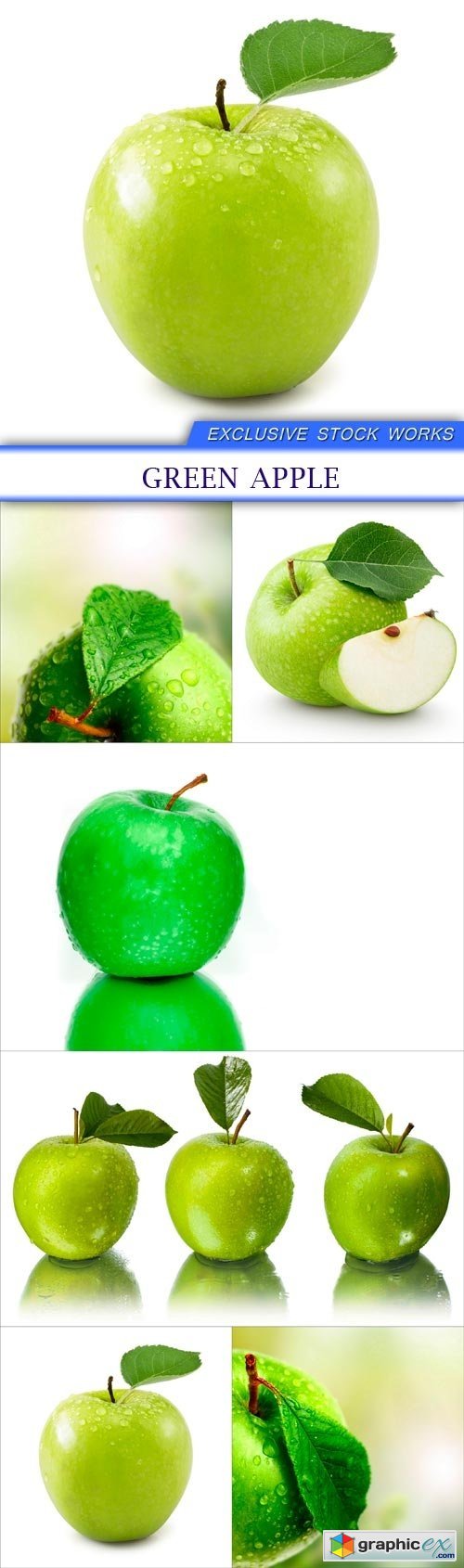 Green apple 6X JPEG