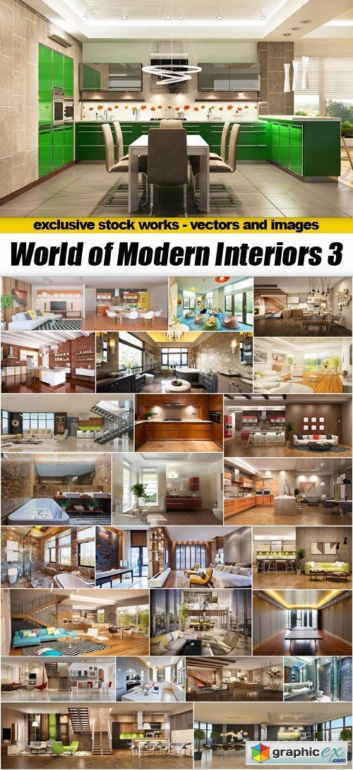 World of Modern Interiors 3 - 25xUHQ JPEG