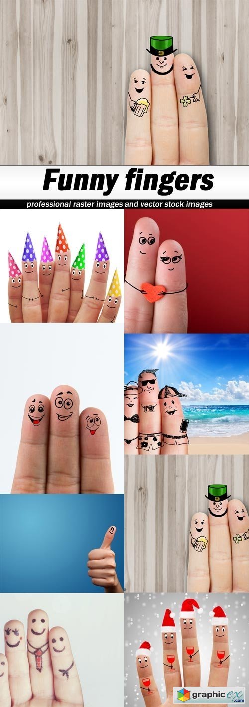 Funny fingers-8xJPEGs