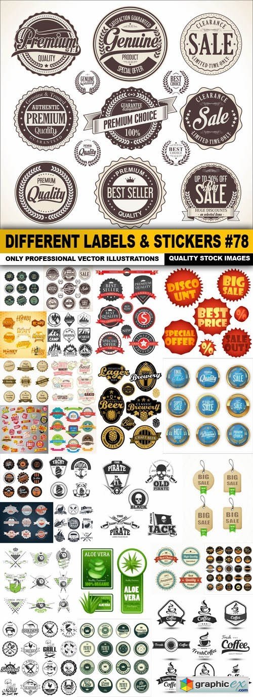 Different Labels & Stickers #78