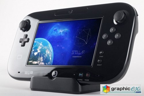 Wii U Deluxe Gamepad Mockup 02