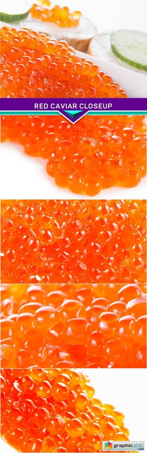 Red caviar closeup 5x JPEG