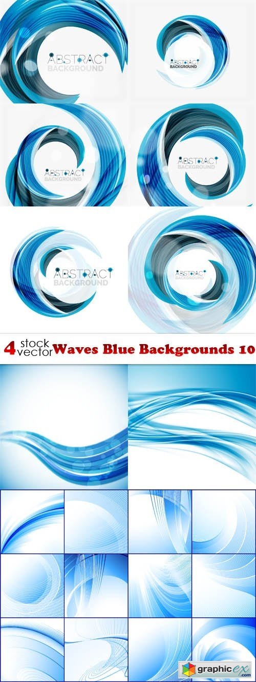 Waves Blue Backgrounds 10