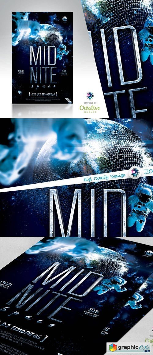 Midnite Space Flyer Template