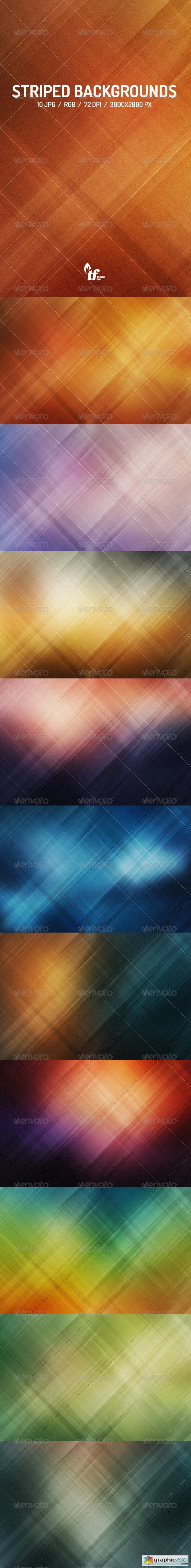 Abstract Striped Backgrounds