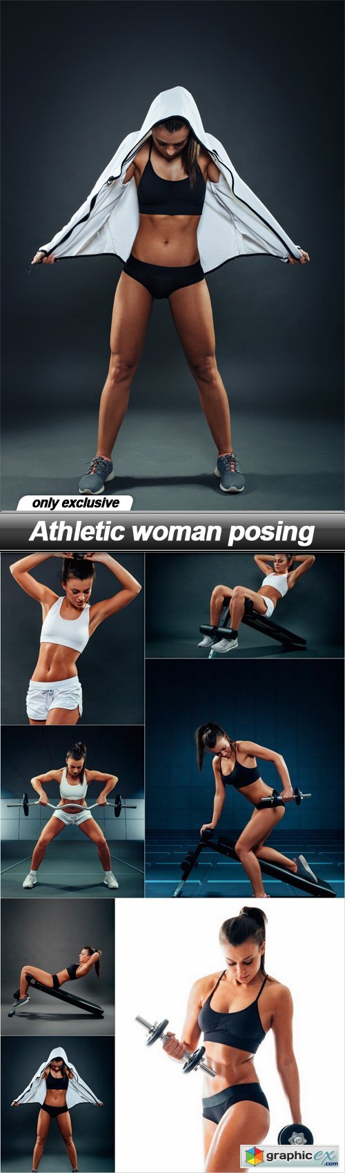 Athletic woman posing - 7 UHQ JPEG
