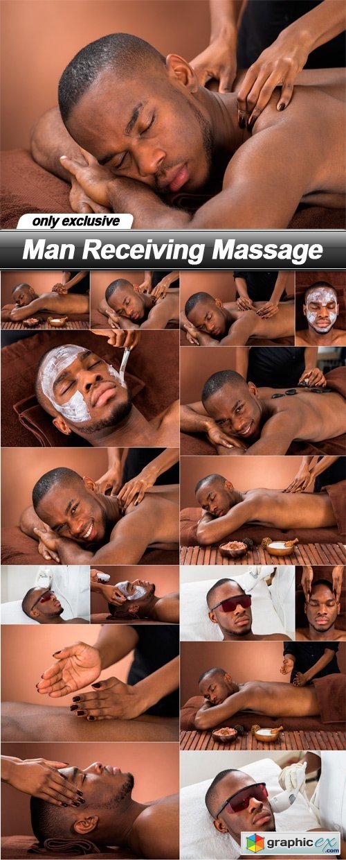 Man Receiving Massage - 16 UHQ JPEG