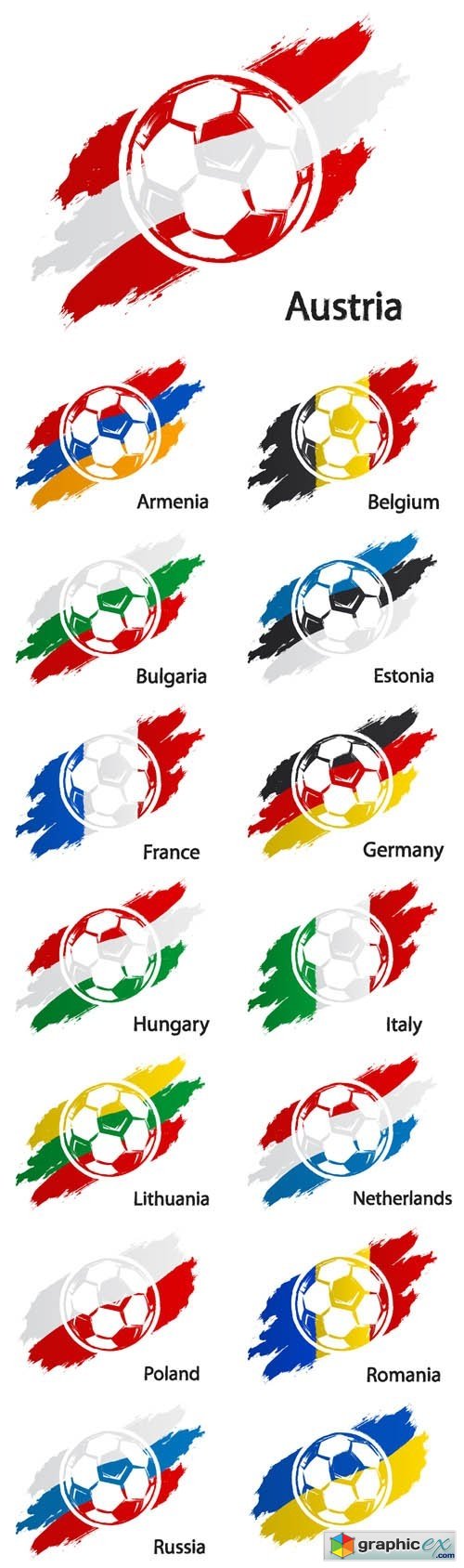 Football Icons Countries