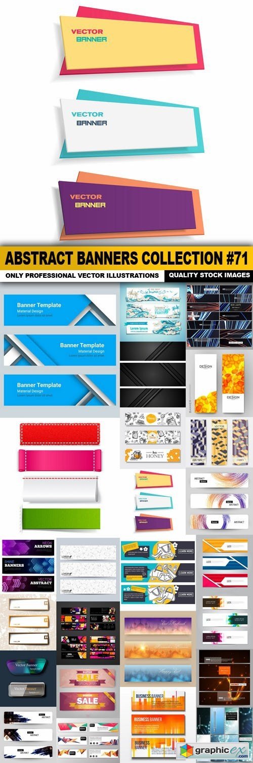 Abstract Banners Collection #71