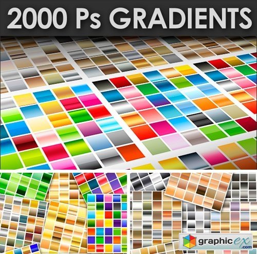 2000+ Photoshop Gradients