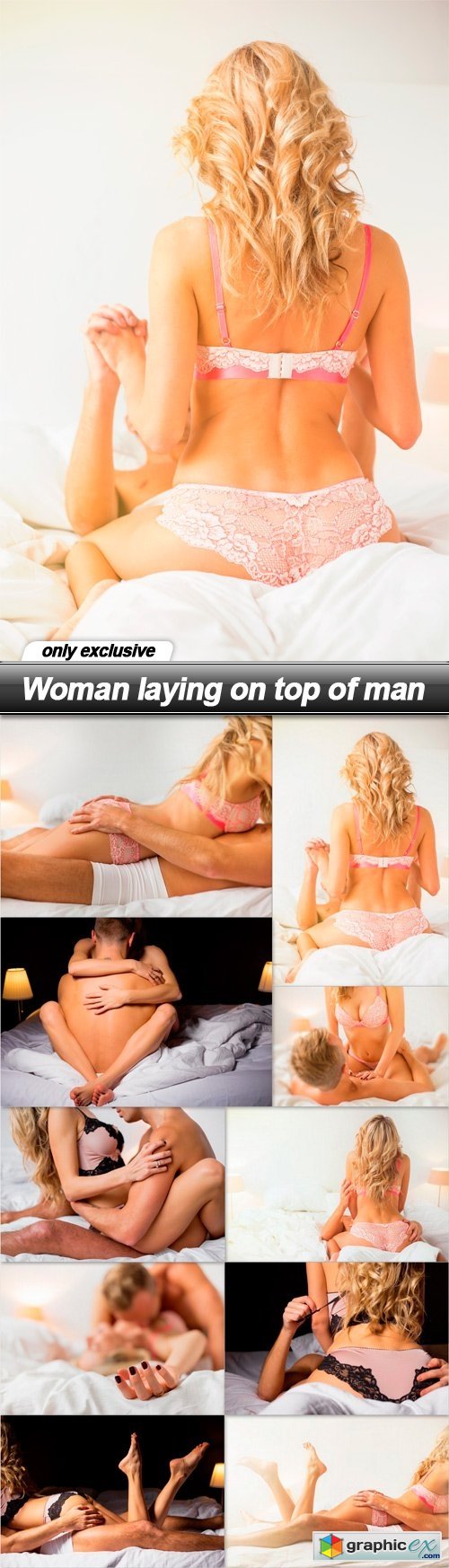 Woman laying on top of man - 10 UHQ JPEG