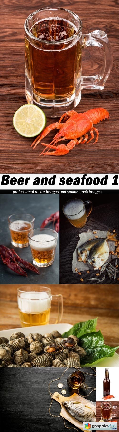 Beer and seafood 1-6xJPEGs