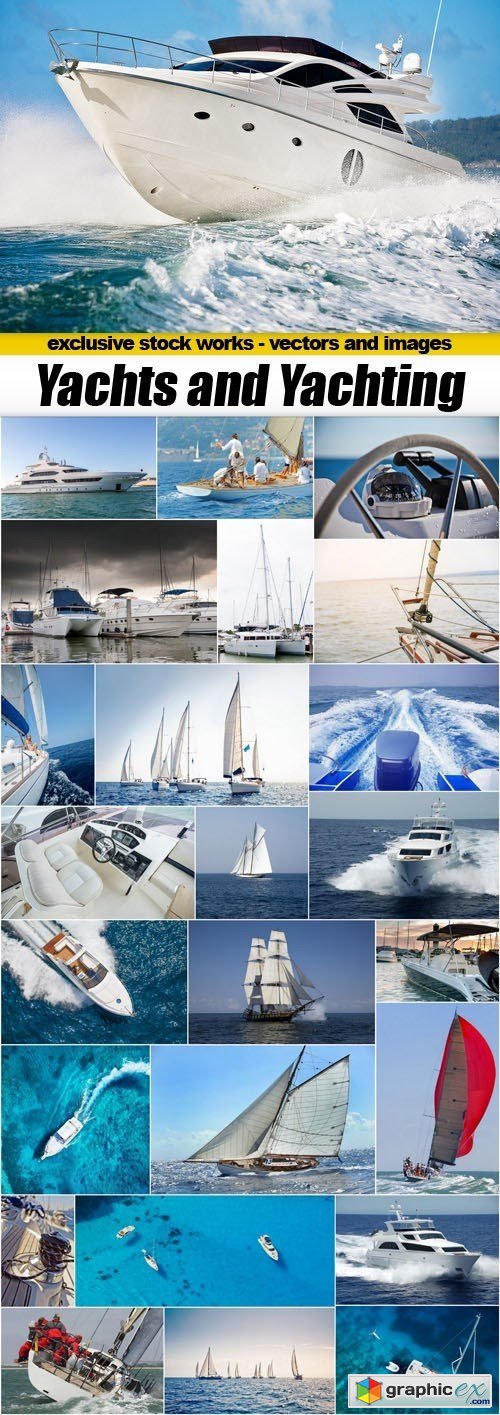 Yachts and Yachting - 25xUHQ JPEG