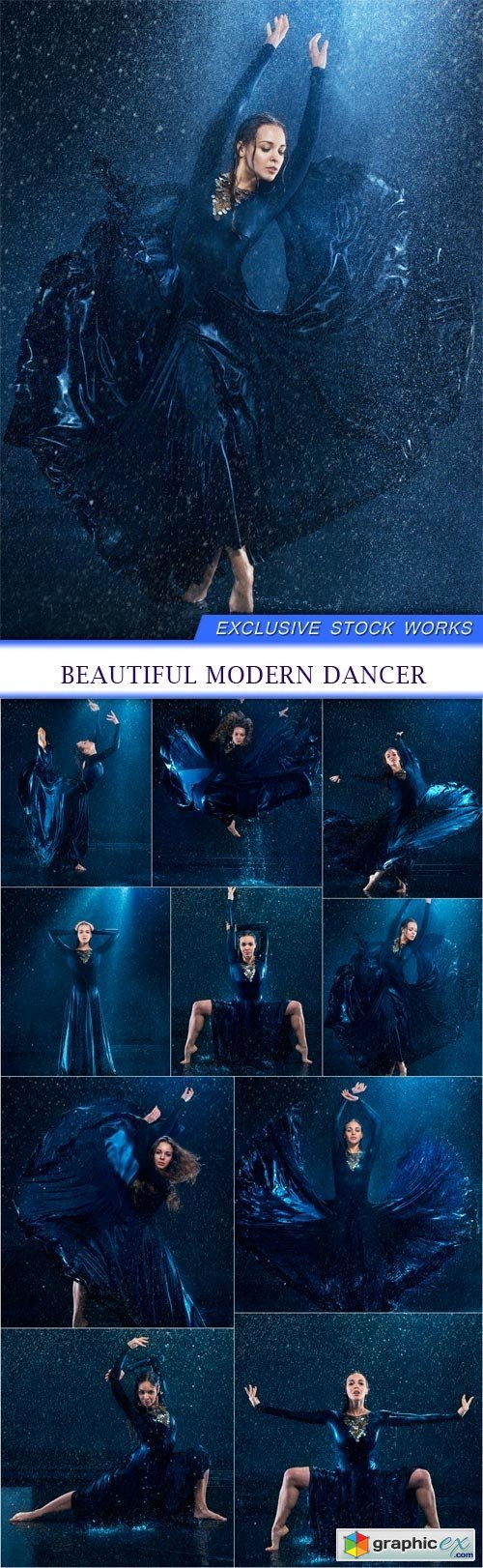 Beautiful modern dancer 10X JPEG