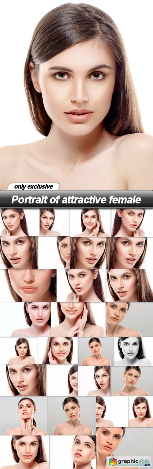 Portrait of attractive female - 29 UHQ JPEG