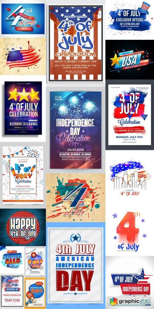 4th of July Elements