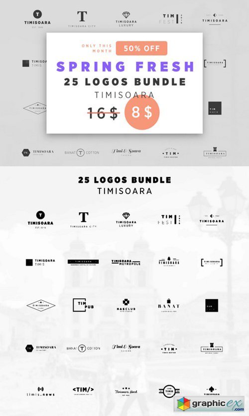 New 25 Logos Bundle - Timisoara