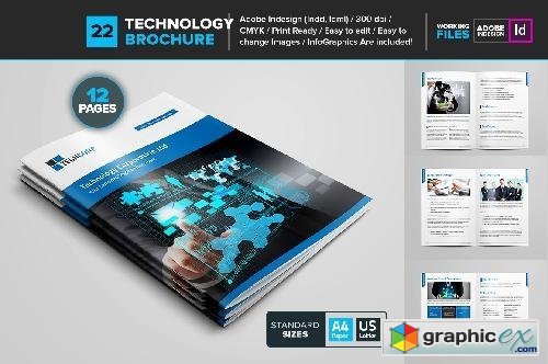 Technology Brochure Template 22