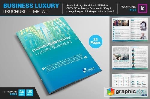 Business luxury Brochure Template