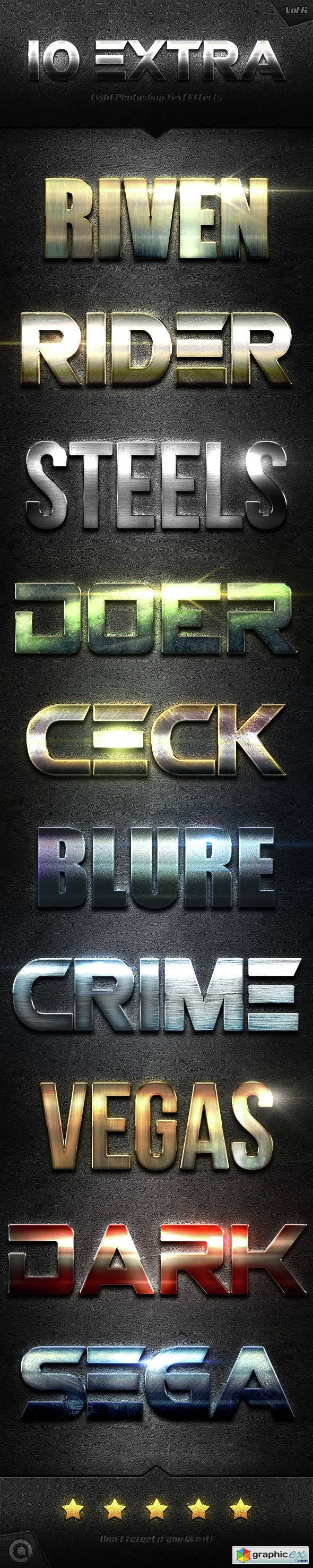 10 Extra Light Text Effects Vol6